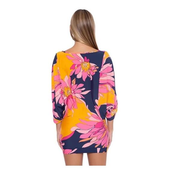 NEW Trina Turk Breeze Swimsuit Coverup Classic Tunic Multi Print Womens Medium - Picture 6 of 8